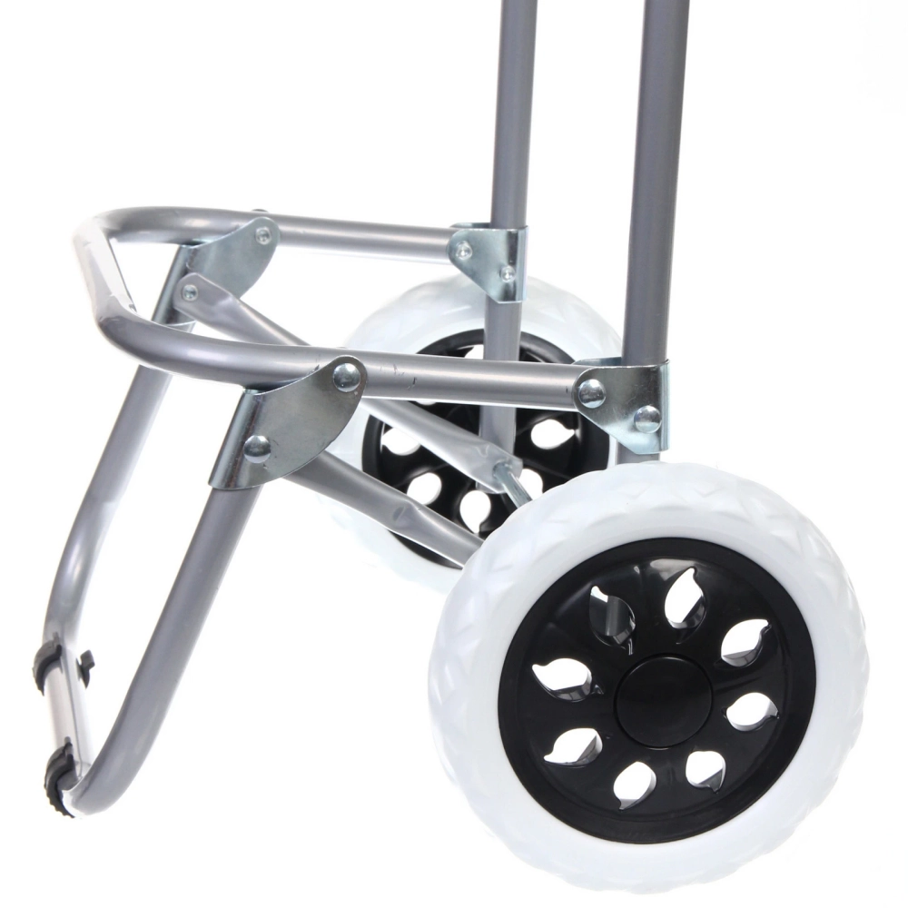 Тележка хозяйственная с сумкой (92*27*33см, колеса 16см,грузоподъемность до 30 кг.) грибы DC308