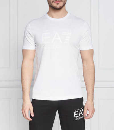 футболка EA7 - белый(3RPT81 PJM9Z)