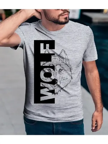 Футболка дизайнерским принтом