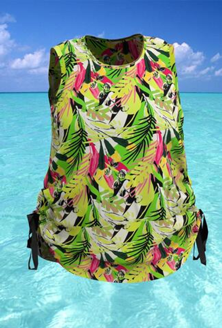 Купальный топ 17237 салатовый