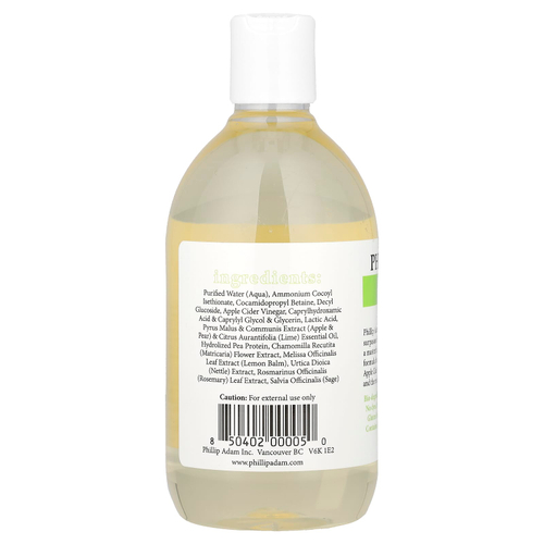 Phillip Adam, шампунь с яблочным уксусом, 355 мл (12 жидк. унций)
