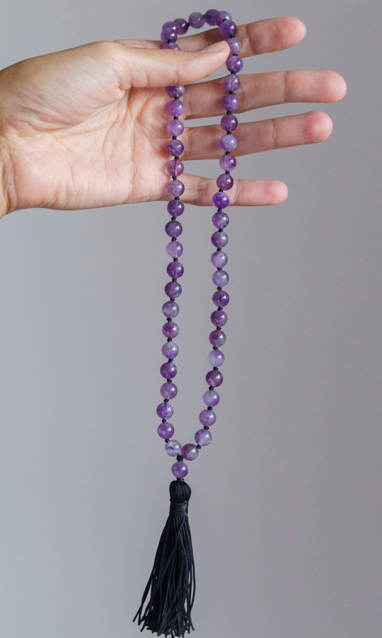 Четки "Memo about Mind&Soul" из аметиста