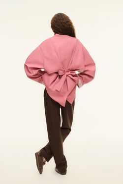 Укороченный тренч (((The Love Letter))), пыльно-розовый