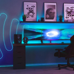 Программируемая светодиодная лента 10 м - Twinkly Dots (Multicolor edition) - 200 шт. RGB + BT + Wi-Fi ( TWD200STP-BEU ) ( черный провод )
