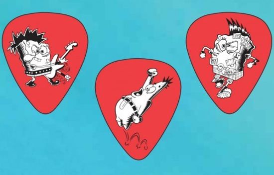 Набор медиаторов 6 шт. SPONGEBOB SBP-PUNKM