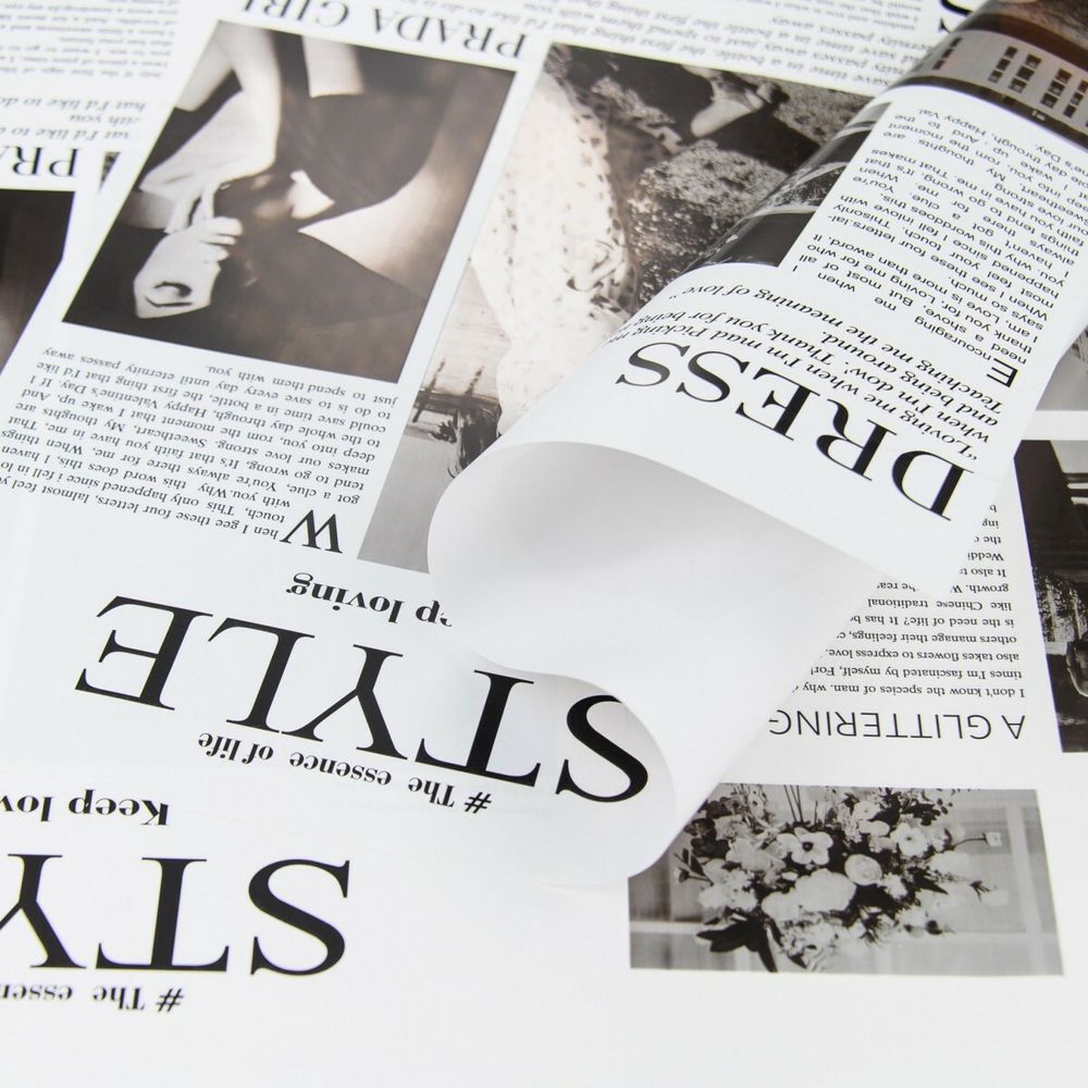 05 ЛИСТ STYLE 57*57см/10шт БЕЛЫЙ