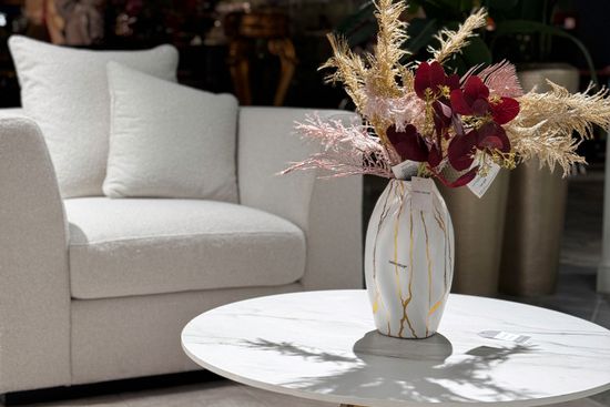 Кресло Roberto букле кремовый FLONA SVBEG 105*100*90см