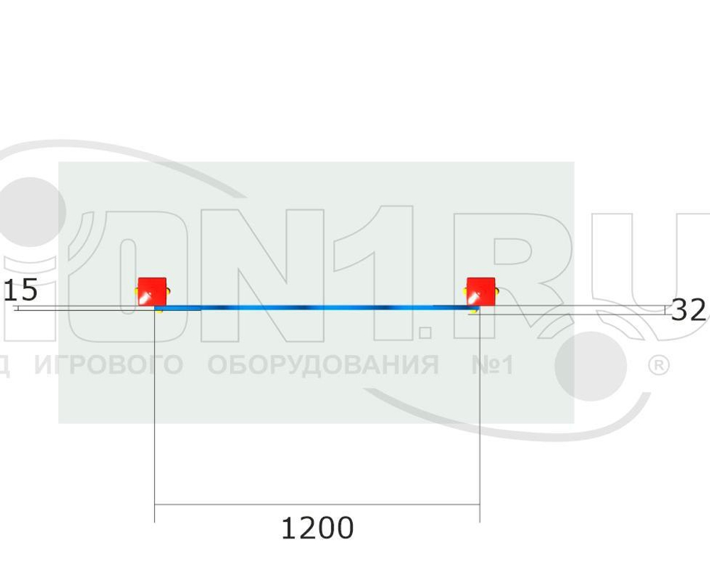 Ограждение детской площадки Космос У2 ОГД060 для улицы