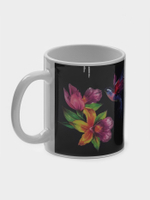 Кружка - хамелеон Доляна «Колибри», 350 мл, керамика, небольшие дефекты