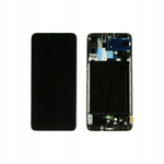 Дисплей для Samsung A705F (A70) модуль Черный - Ориг снятый