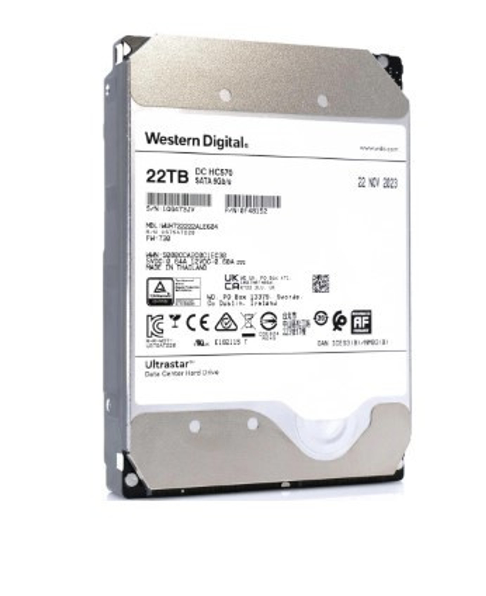 Жесткий диск 22TB SATA 6Gb/s Western Digital Ultrastar DC HC570