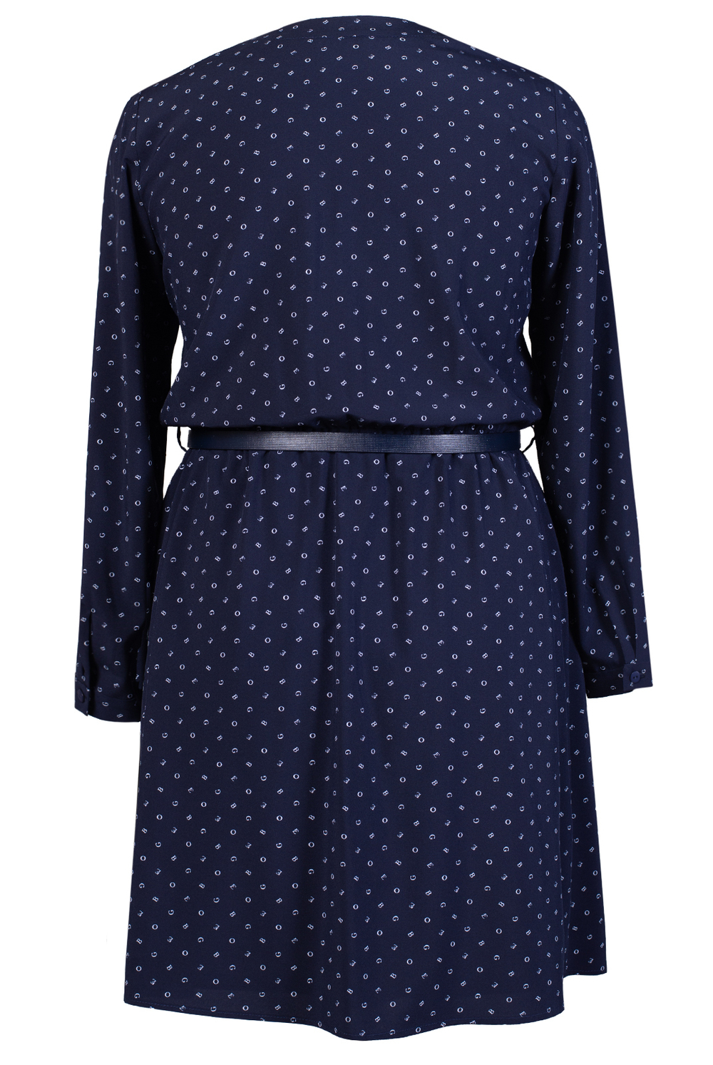 Платье женское 1347Аб, т.синий алфавит #176Атс051347Аб