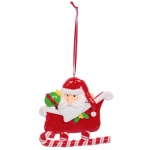 Подвеска Сandy «Новогодний экспресс» 10*10 см, в ассортименте