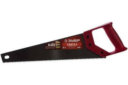 Ножовка для быстрого реза "ТАЙГА-5" 400 мм, 5 TPI, быстрый рез поперек волокон, для крупных и средни