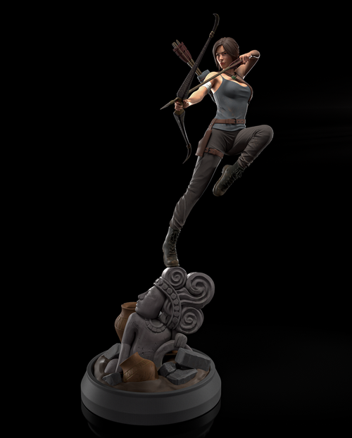 Лара Крофт Lara Croft Коллекционная Фигурка Аниме