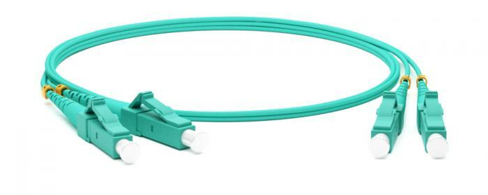 Патч-корд волоконно-оптический Hyperline FC-D2-503-LC/PR-LC/PR-H-20M-LSZH-AQ
