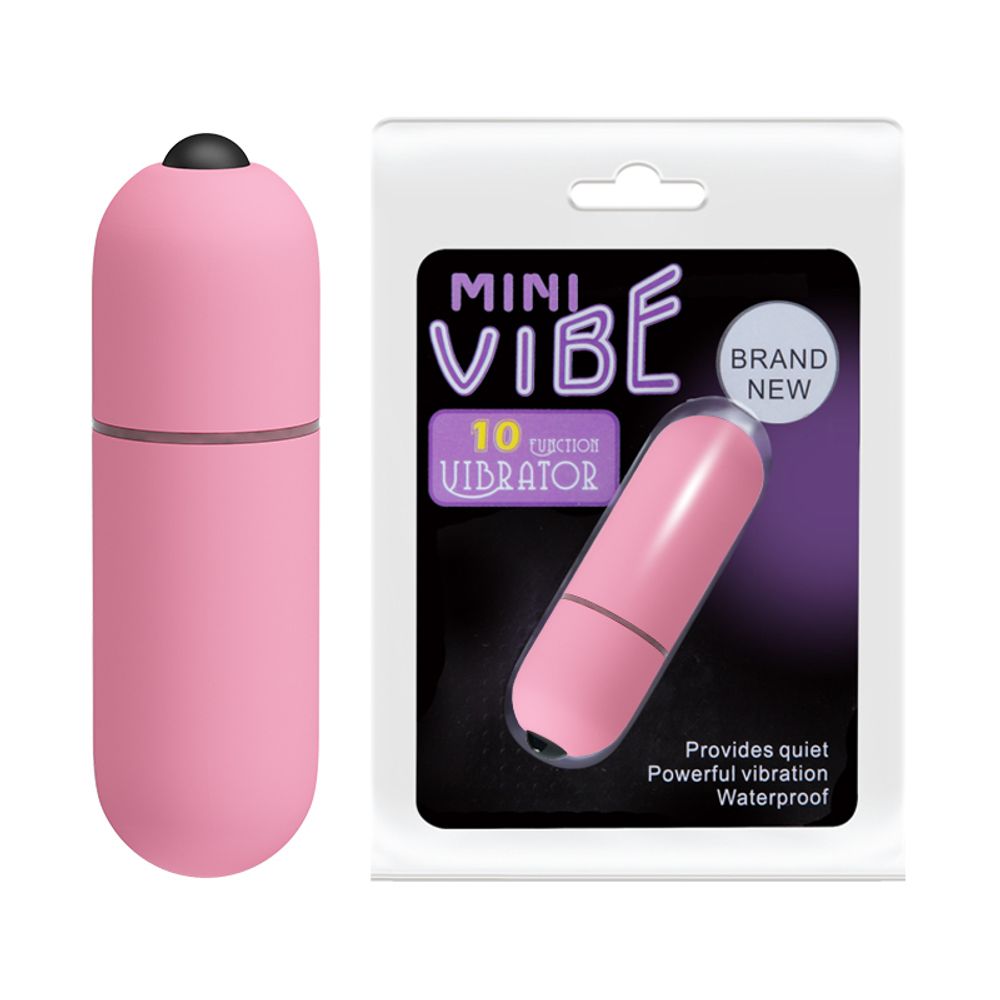 BI-014059A PINK / Baile Mini Vibe Розовая компактная вибропуля