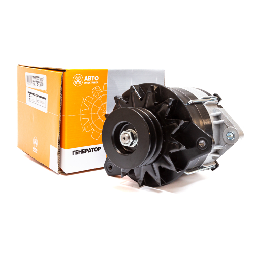 Генератор, ЧЗПТ, КЗКТ, БелАЗ, дв. ЯМЗ, ТМЗ, 28 В, 80 А, 2-ручьевой