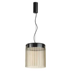 5047/20L L-VISION ODL24 000 черный/светл.янтарный/металл/стекло Подвес LED 20W 4000К 2238Лм PILLARI