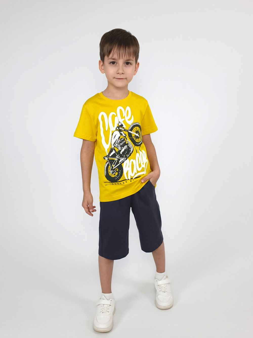 01-154-1 Комплект для мальчика (джемпер+шорты)