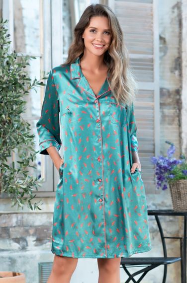 Халат женский MIA-Mella JULIA PEPPERS 7077 черный