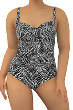 Купальник FUNKITA с поддержкой Space Signals (Ruched)