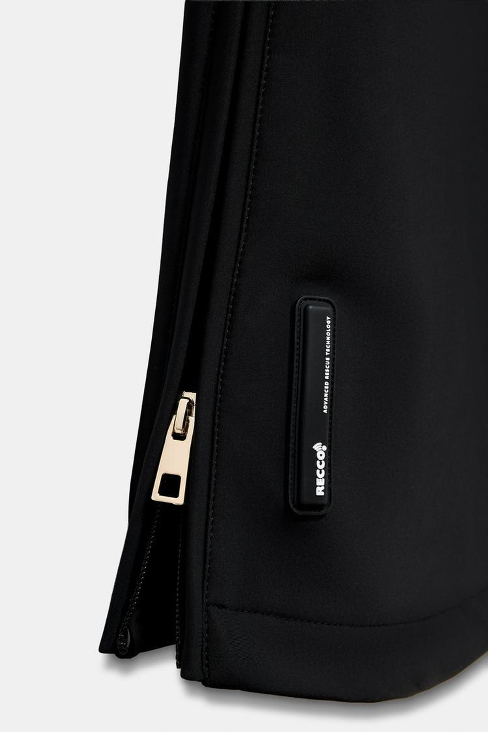 ZARA ВОДОНЕПРОНИЦАЕМЫЙ КОМБИНЕЗОН, ЧЕРНЫЙ