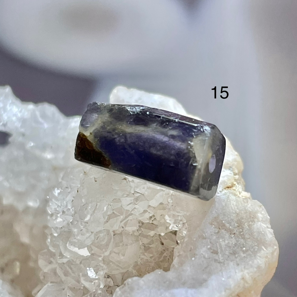 57878 Иолит Бусина 11,5-12х7 мм-87