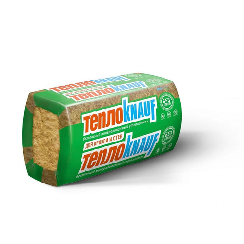 Теплоизоляция ТеплоKnauf Для коттеджа ТS 037 Aquastatik 1230x610x100 мм 8 плит в упаковке