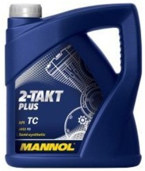 Масло Mannol мототехника 2T Takt Plus полусинтетическое 4л