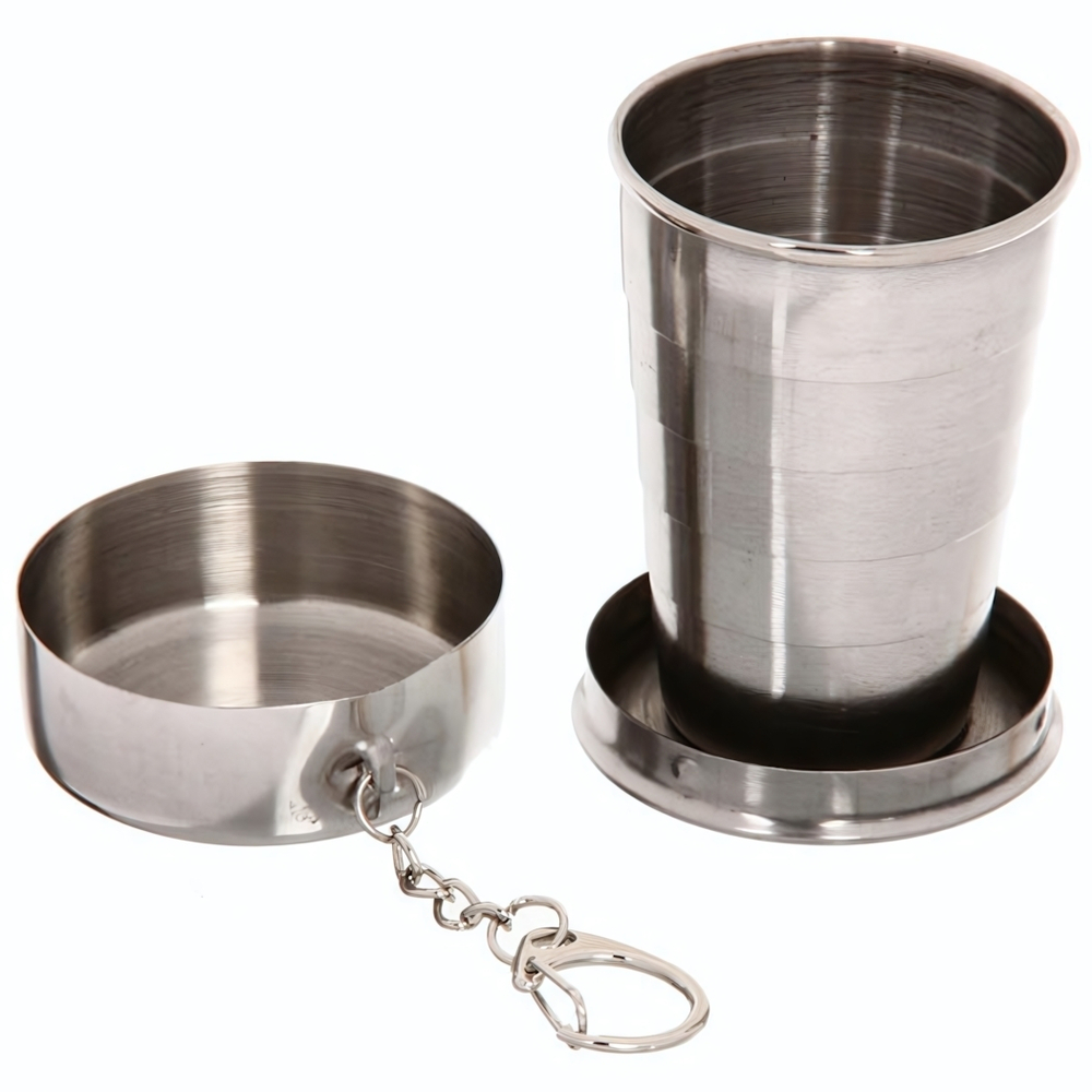 Стакан 50мл складной металлический