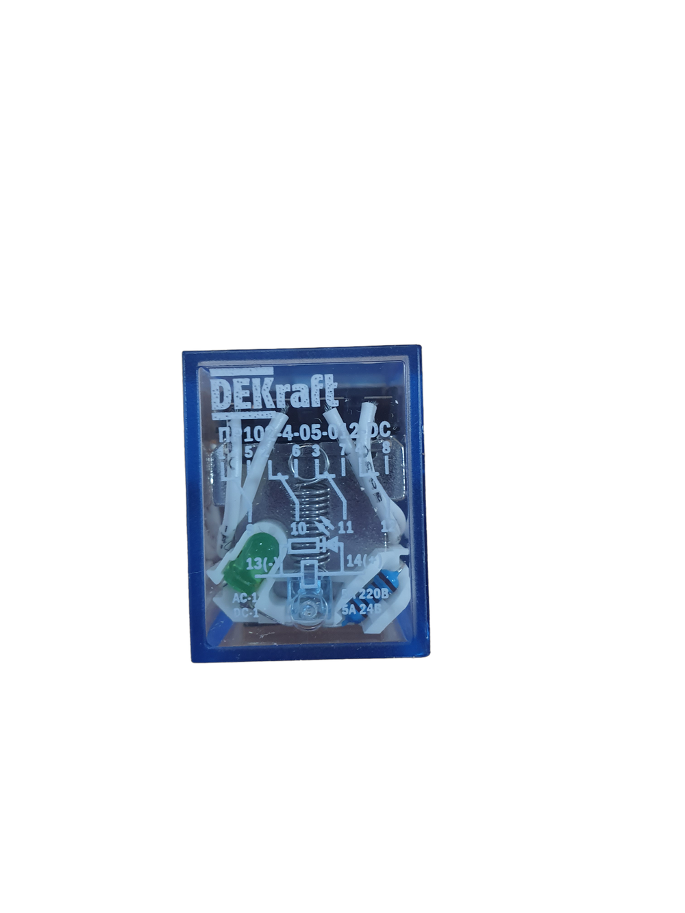 Промежуточное реле Dekraft ПР102-4-05-012-DC 23229DEK