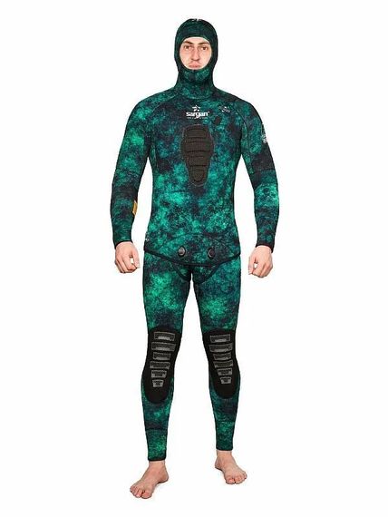 Гидрокостюм Sargan Миметик Сивуч Про камуфляж GalaxyAPE/08 9 мм