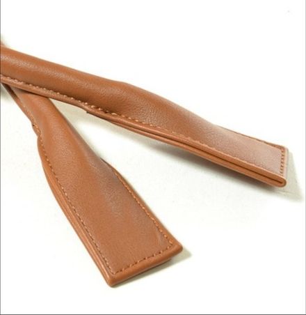 Ручки сумочные круглые широкие 70см, светло-рыжий [8089]