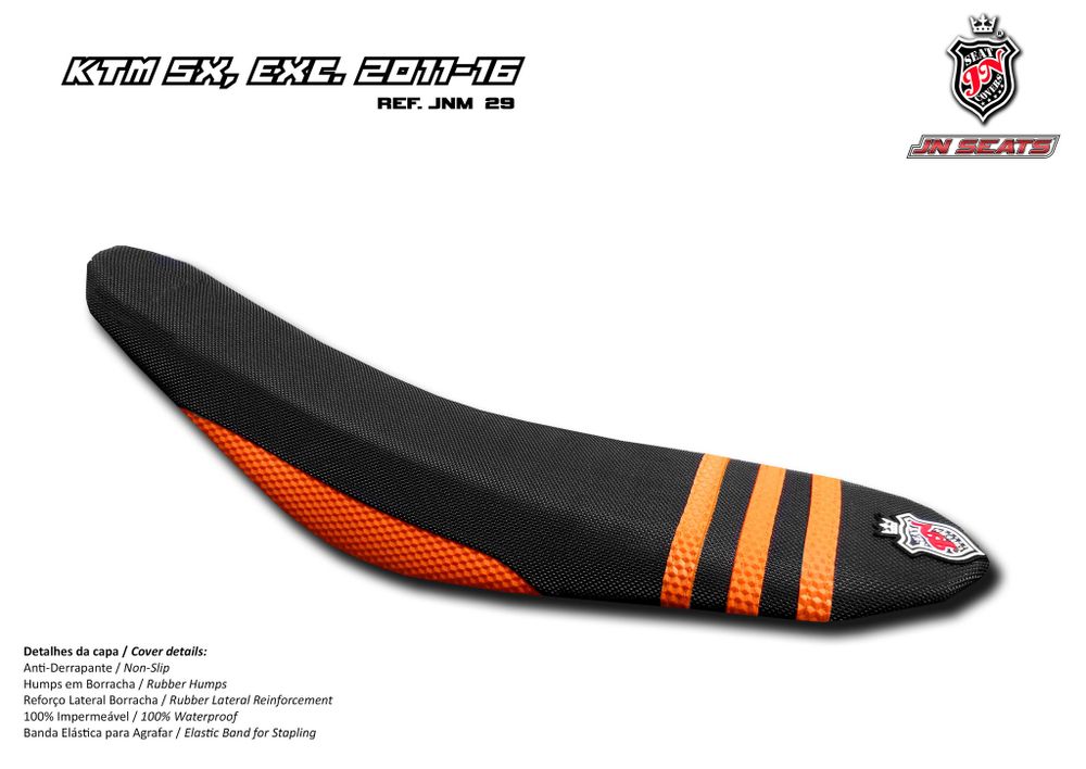 KTM SX-SXF 2011-2015 JN-Europe чехол для сиденья Противоскользящий Супер-сцепление (Super-Grip)