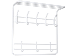 Вешалка 2-х ярусная 60 белая