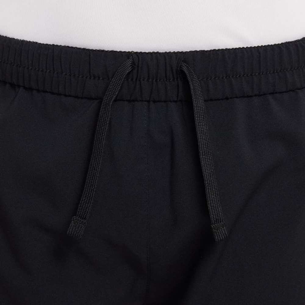 Детские шорты Nike Dri-Fit One High-Waisted Woven Training Shorts - black/white - Black