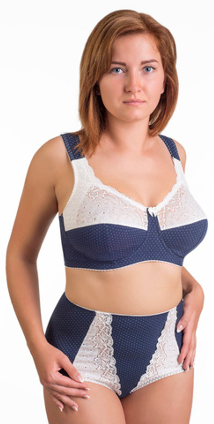 2918/BC трусы "Синий в крапинку" (1104)