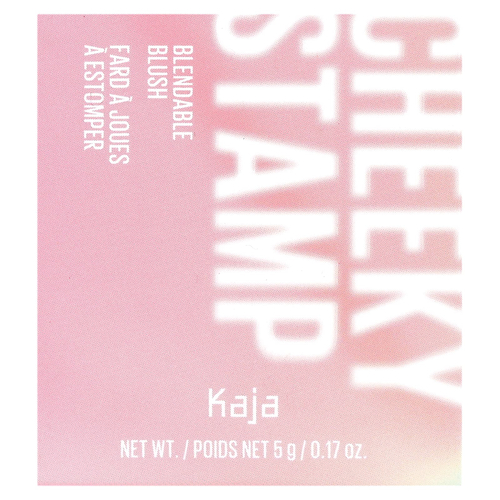 Kaja, Cheeky Stamp, смешиваемые румяна, оттенок 04 Feisty, 5 г (0,17 унции)