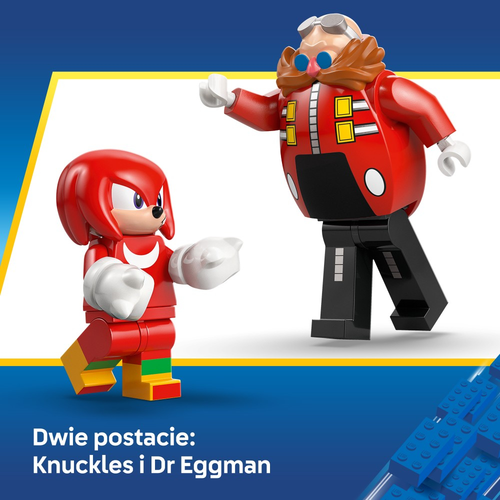 LEGO Sonic the Hedgehog - Кнаклз против Доктора Эггмана в яйце-дробилке 77005