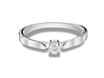 Помолвочное кольцо с бриллиантом