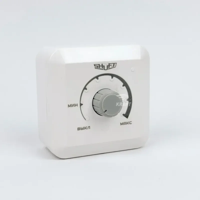 Вентилятор радиальный MES GR190B-072E-EC0 с потенциометром 820 м3 в час, 230 Вт, 220-230 В, 1,2 А