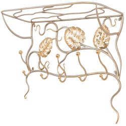 Вешалка настенная Monstera Deliciosa (Монстера) Айвори