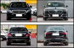 Обвес переделка для Mercedes-Benz W222 2014-2020 для обновления до X223 W223 S680 Maybach 2022+ Майбах Мерседес Бенц S класс