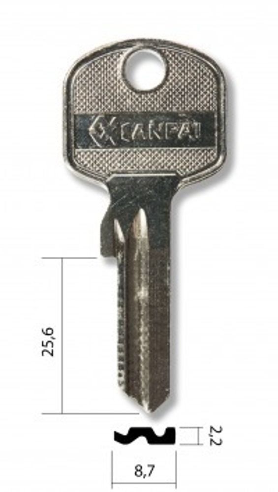 Заготовка английского ключа 10375 BAI-1D BAI1 BSI1 SAT3 КНР