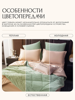 Комплект постельного белья Сатин Velvet Premium/Вельвет Премиум с Одеялом VP012