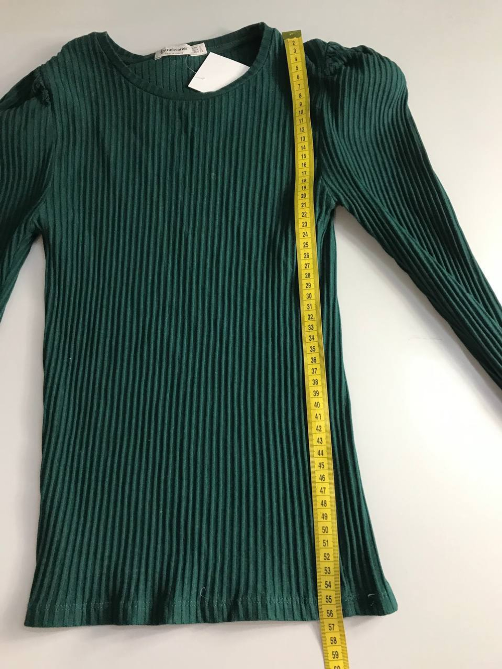 Кофта Stradivarius в рубчик, маркировка S, визуально 44 размер