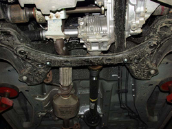 Защита картера и КПП Sheriff для Mazda Tribute I (EP) 2000-2006 арт.12.0635