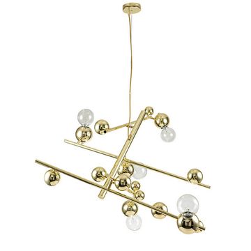 Подвесной светильник 5*E27 V000333 11033/5P Gold золотой Saldo Indigo