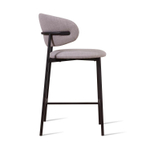 Стул полубарный Adele, рогожка wellton 912, серый